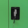 Zoom en la cerradura  del Armario para fitosanitarios ancho 92cm - exterior