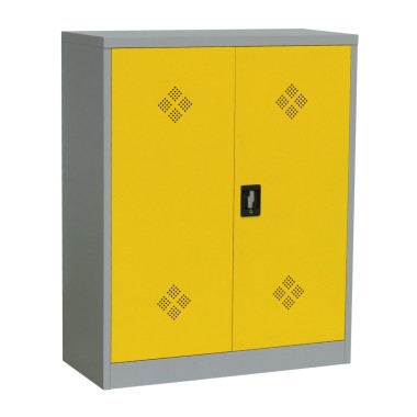 Armario bajo para productos peligrosos con 2 puertas