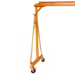 Lateral - Pórtico grúa móvil 500 kg