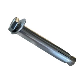 Vista general de la fijación para suelo de hormigón.