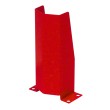 Protección de puntal para estantería forma U 400x250x139 mm vista 3/4