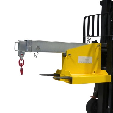 Brazo grúa articulado para carretilla elevadora - 1,2 toneladas