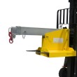 3/4 bajado replegado - Brazo grúa articulado para carretilla elevadora - 1,2 toneladas