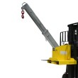 3/4 elevado extendido - Brazo grúa articulado para carretilla elevadora - 1,2 toneladas