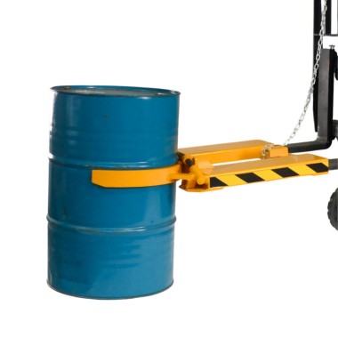 Pinza de sujeción de bidones para carretilla - 340 kg