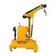 Lateral 1 - Grúa contrapesada eléctrica rotativa - Capacidad 450 kg