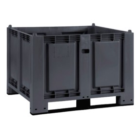 Cuba palet de plástico reciclado 550 L 1200 x 800