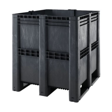 Cuba palet de plástico reciclado 1400 L 1300 x 1150