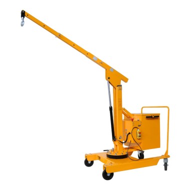 Grúa de taller contrapesada 550 kg - Extensión y elevación eléctrica