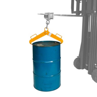 Pinza de carga para bidones - Capacidad 500 kg