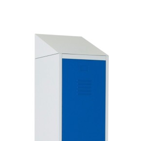 Vista general del techo inclinado para taquillas VM3, VM4 y VM5