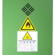 Zoom en la ventilación del armario fitosanitarios ancho 50cm Zoom en la ventilación del armario fitosanitarios ancho 50cm