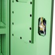 Zoom en el porta documentos y la cerradura del armario fitosanitarios ancho 50cm Zoom en el porta documentos y la cerradura del armario fitosanitarios ancho 50cm