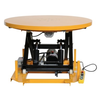 Mesa elevadora giratoria eléctrica 2000 kg