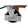 Zoom a las ruedas de la Mesa elevadora manual 1500 kg Zoom a las ruedas de la Mesa elevadora manual 1500 kg