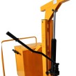 Zoom al cilindro de la Grúa de taller contrapesada giratoria 550 kg