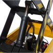 Zoom sobre el sistema de seguridad de la mesa elevadora semi eléctrica móvil 1200x800 mm 500 kg Zoom sobre el sistema de seguridad de la mesa elevadora semi eléctrica móvil 1200x800 mm 500 kg