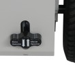 Zoom sobre el botón de cambio a modo manual del carro de plataforma motorizado 1280x630 mm 400 kg